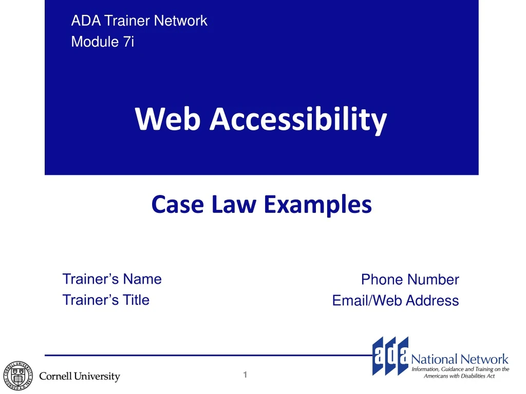 PPT - Web Accessibility PowerPoint Presentation, Free Download - ID:8783397