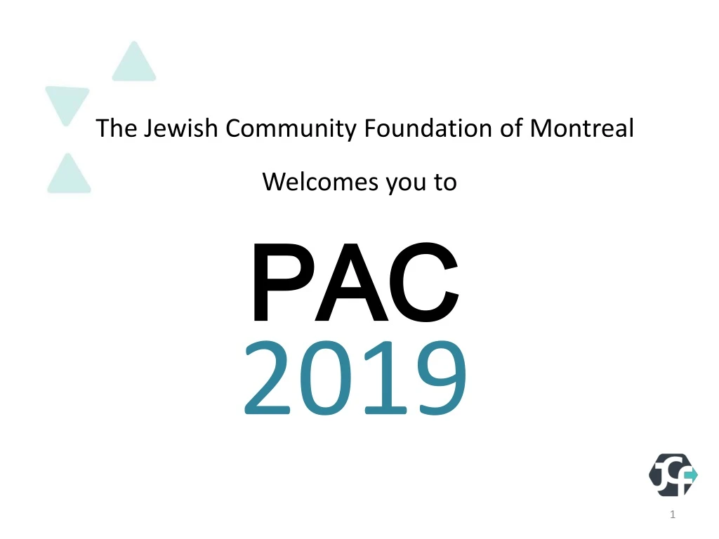 the jewish community foundation of montreal n.