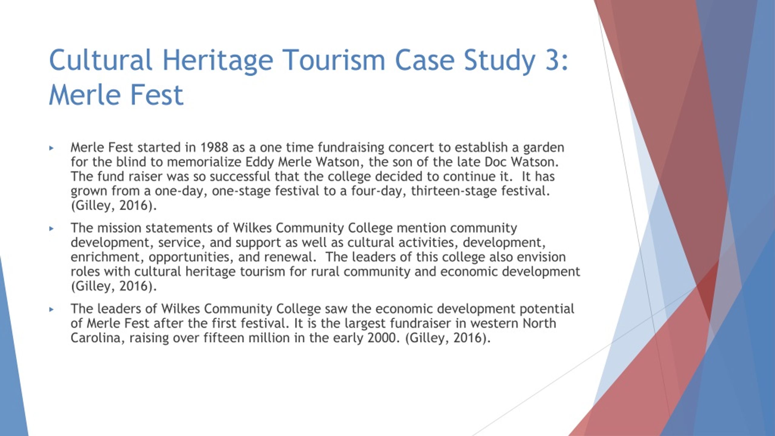 case study on heritage tourism