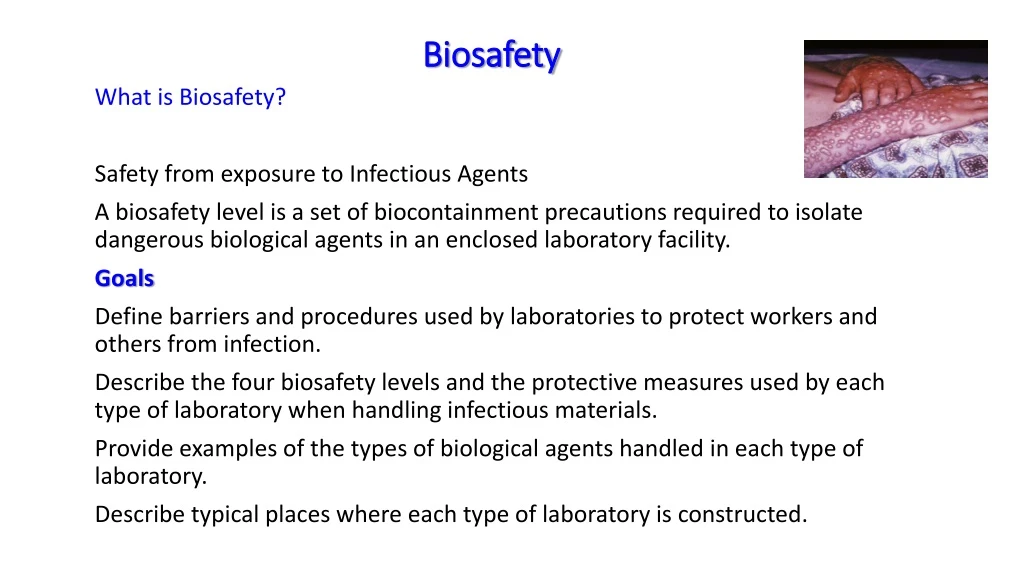 PPT - Biosafety PowerPoint Presentation, Free Download - ID:8785645