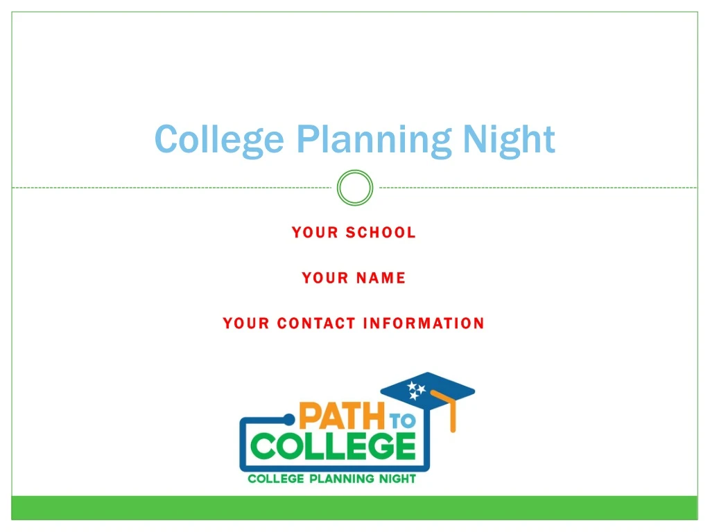 college planning night n.