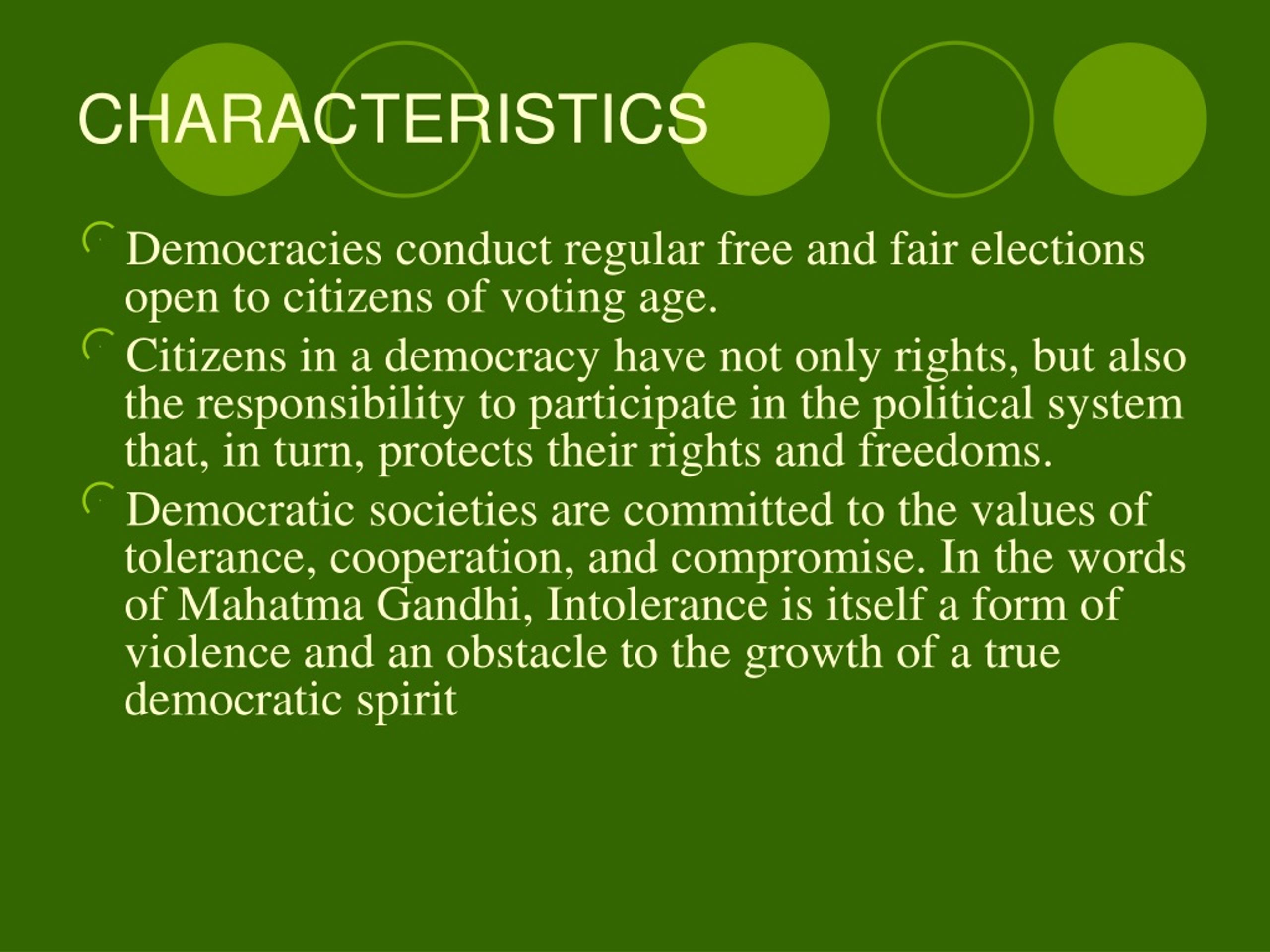 PPT DEMOCRACY PowerPoint Presentation, free download ID8787364