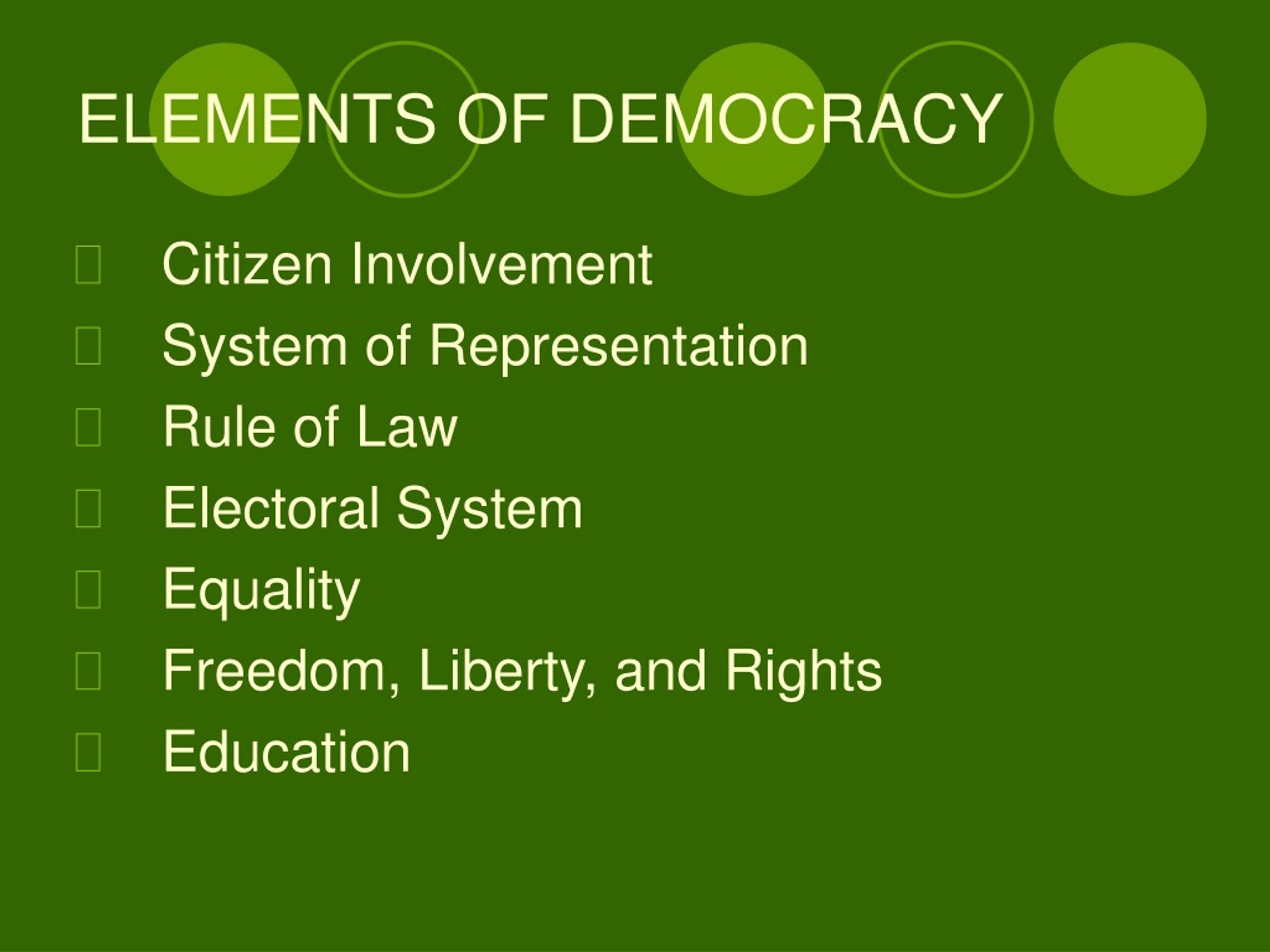 democracy powerpoint presentation download free
