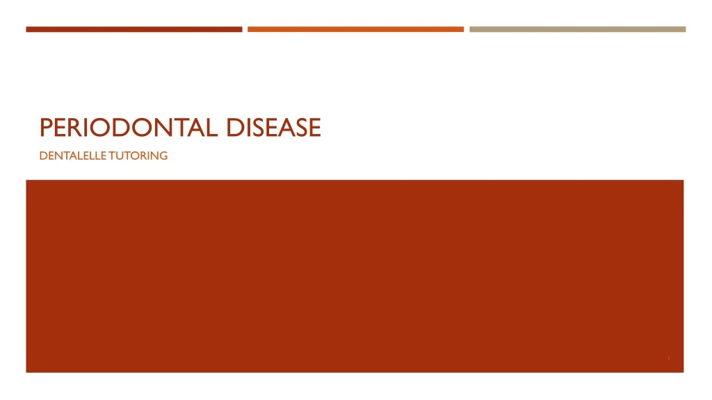 PPT Periodontal disease PowerPoint Presentation, free download ID
