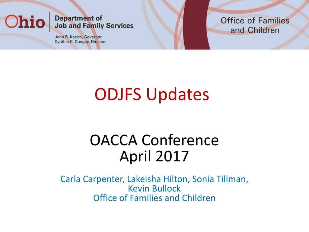 odjfs updates n.