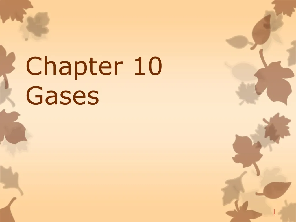 chapter 10 gases n.