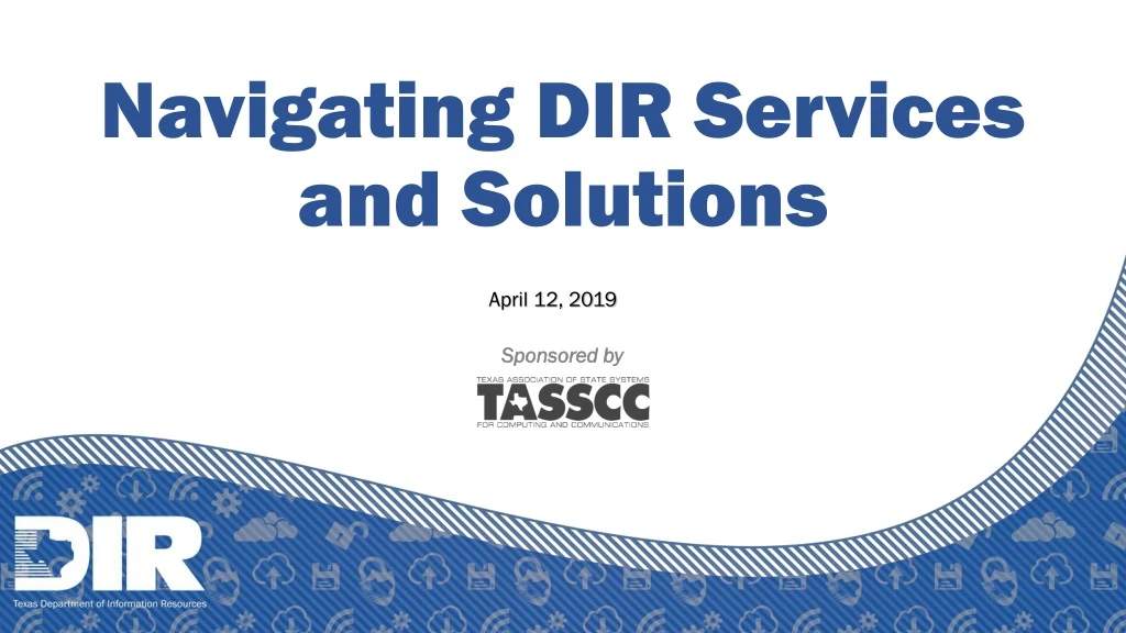 navigating dir services and solutions n.