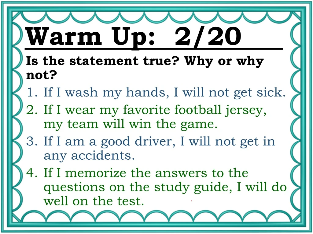 warm up 2 20 n.