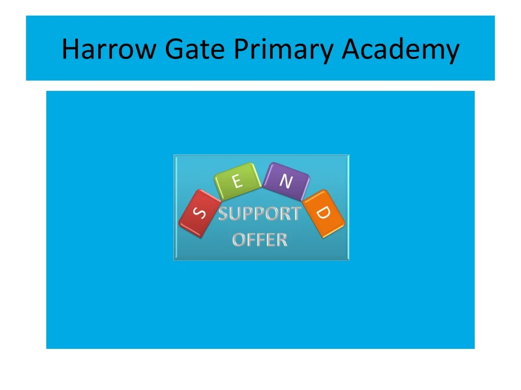 PPT - Harrow Gate Primary Academy PowerPoint Presentation, Free ...