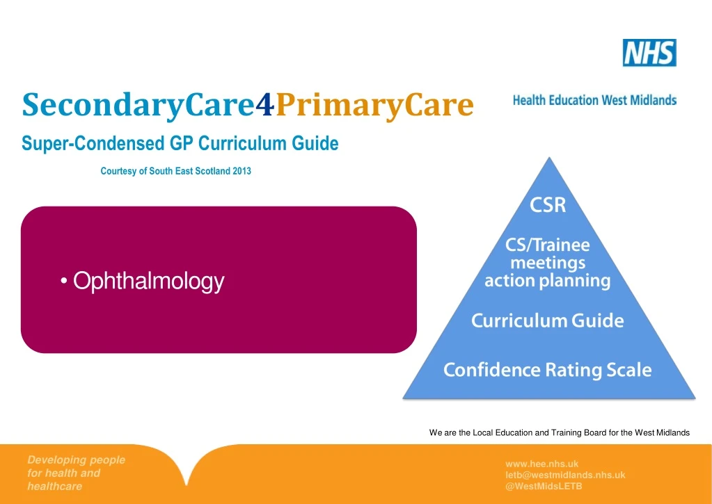 secondarycare 4 primarycare n.