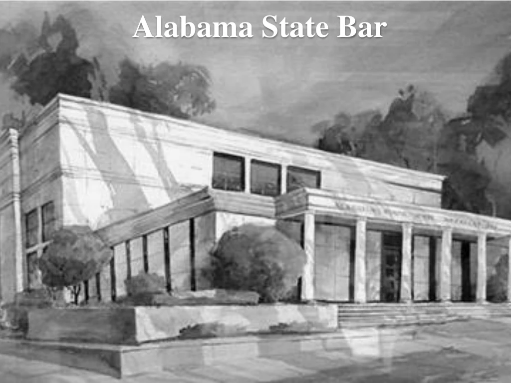 PPT Alabama State Bar PowerPoint Presentation, free download ID8790820