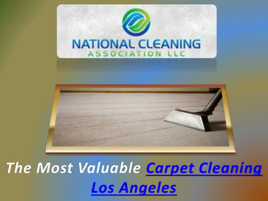 the most valuable carpet cleaning los angeles n.
