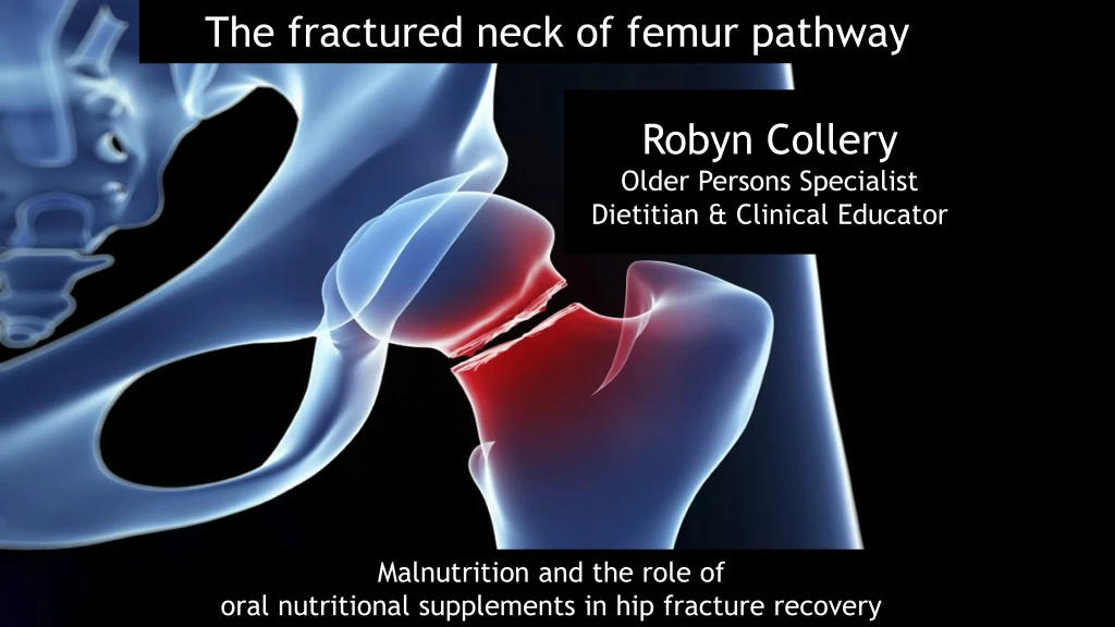 the fractured neck of femur pathway n.