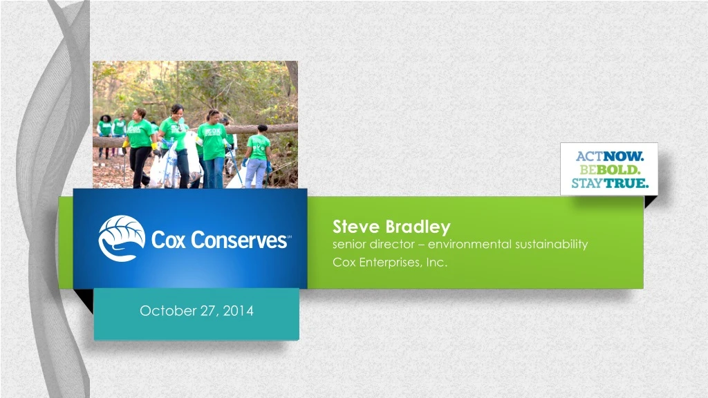 steve bradley senior director environmental n.