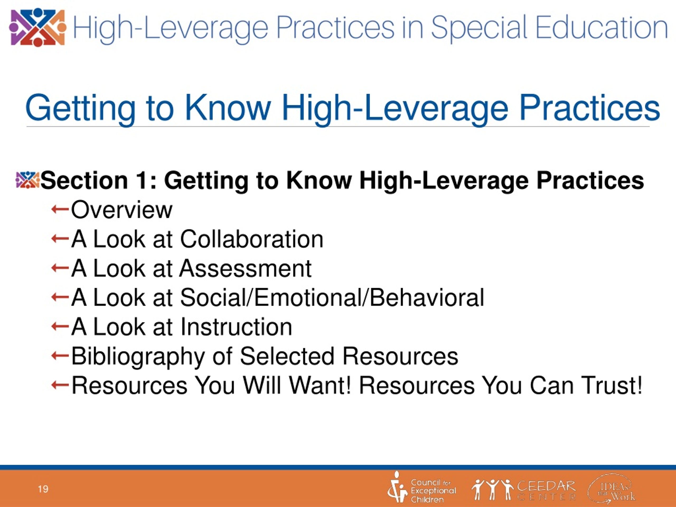 high leverage practices on special education assessment research syntheses