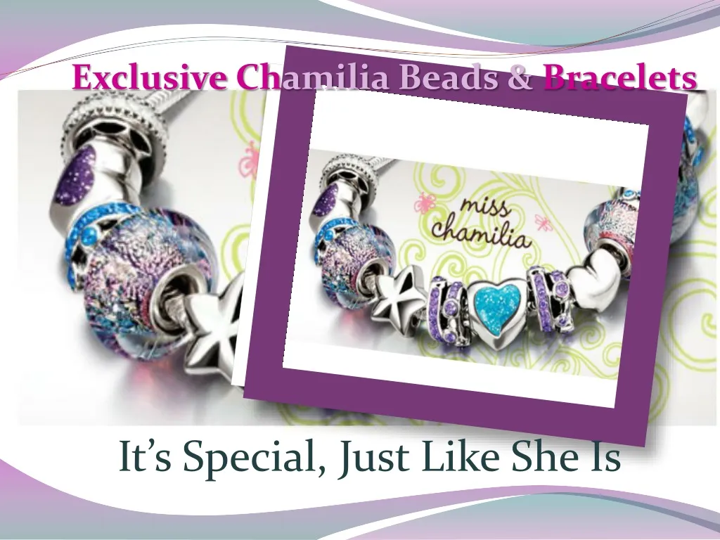 exclusive ch amilia beads bracelets n.