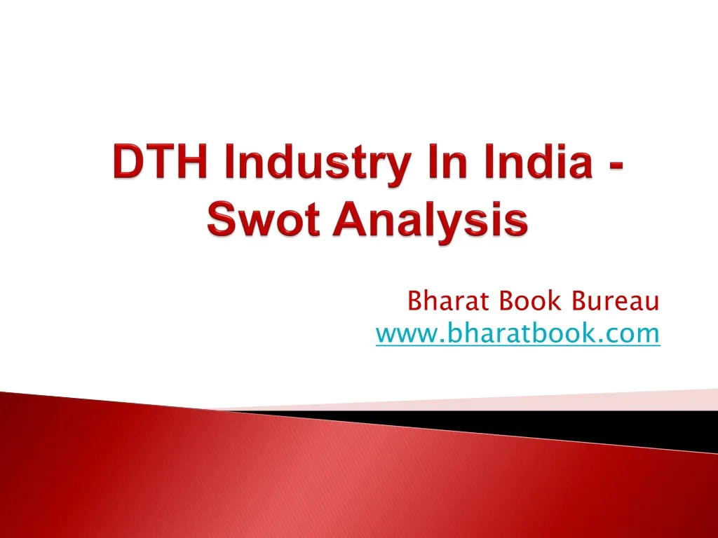 dth industry in india swot analysis n.