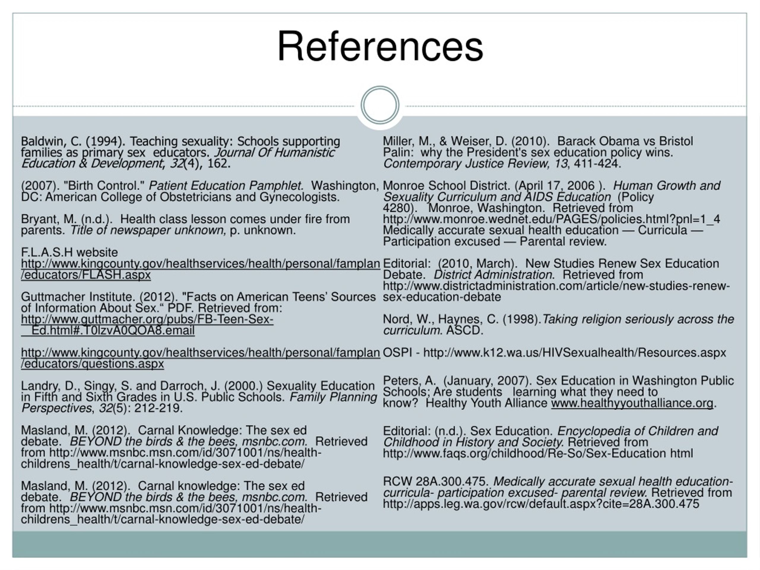 PPT - The Ethics of Sex Education: PowerPoint Presentation, free download -  ID:8797238