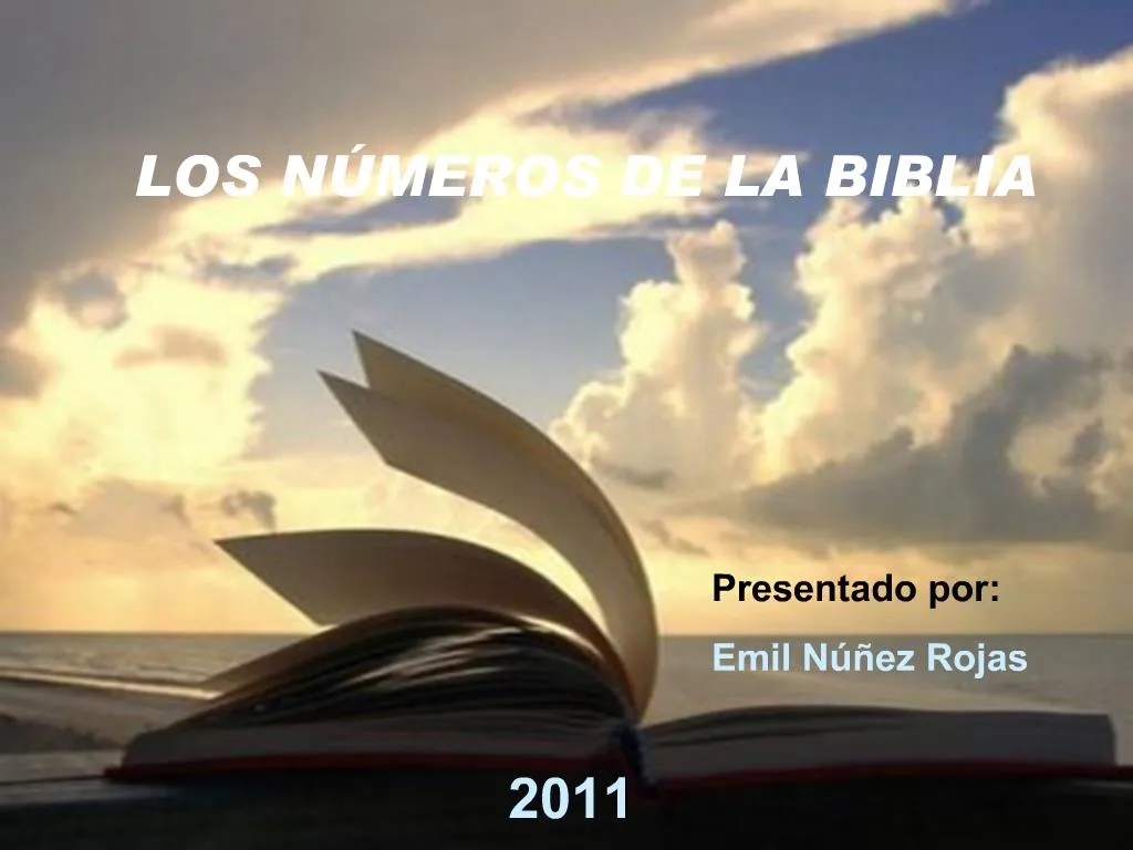 PPT - LOS N MEROS DE LA BIBLIA PowerPoint Presentation, Free Download ...