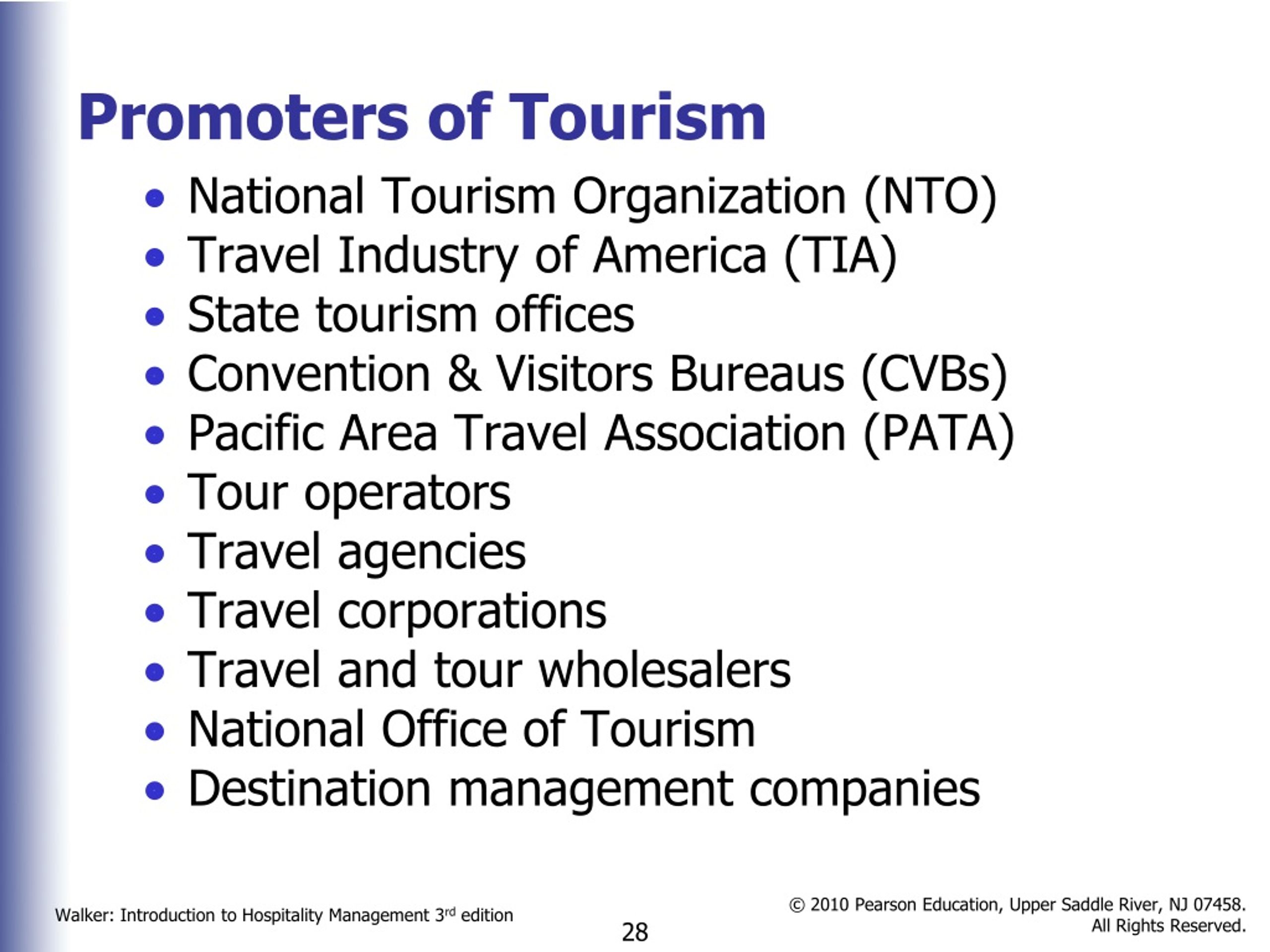 tourism promoter