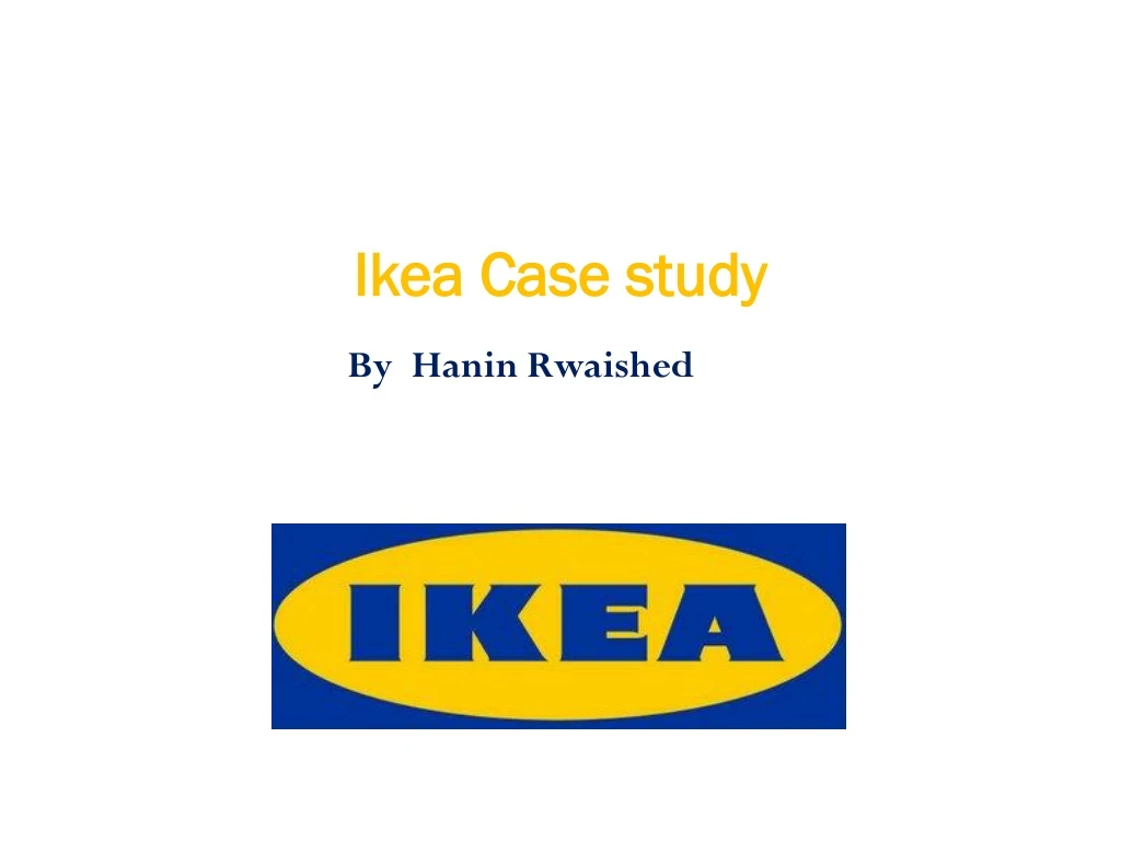 ikea case study ppt