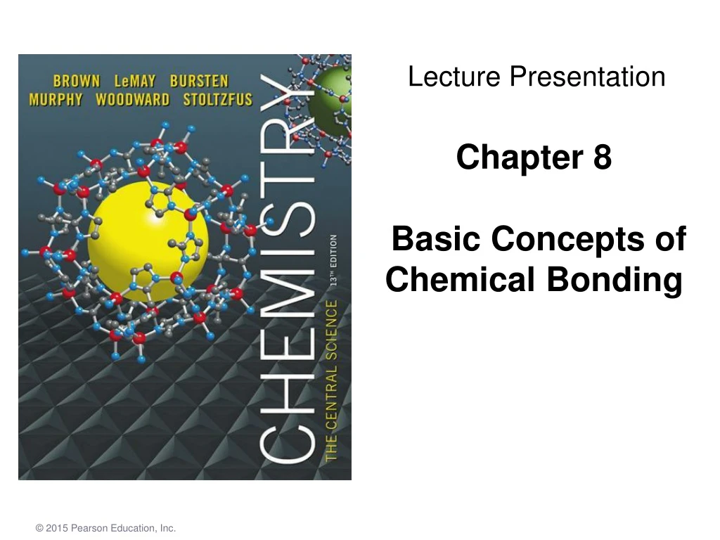 PPT - Chapter 8 Basic Concepts Of Chemical Bonding PowerPoint ...