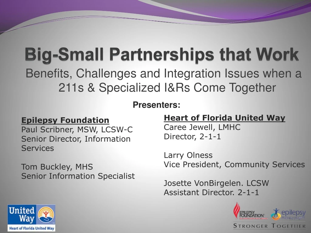 PPT BigSmall Partnerships that Work PowerPoint Presentation, free