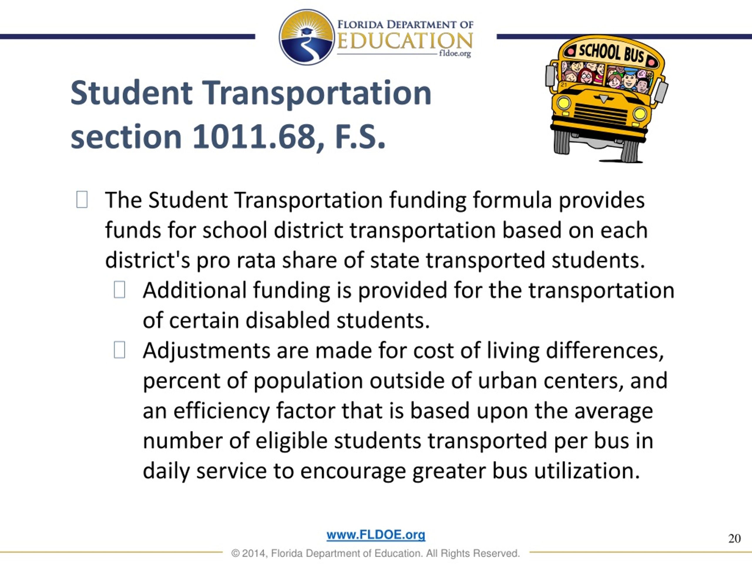 research about student transportation