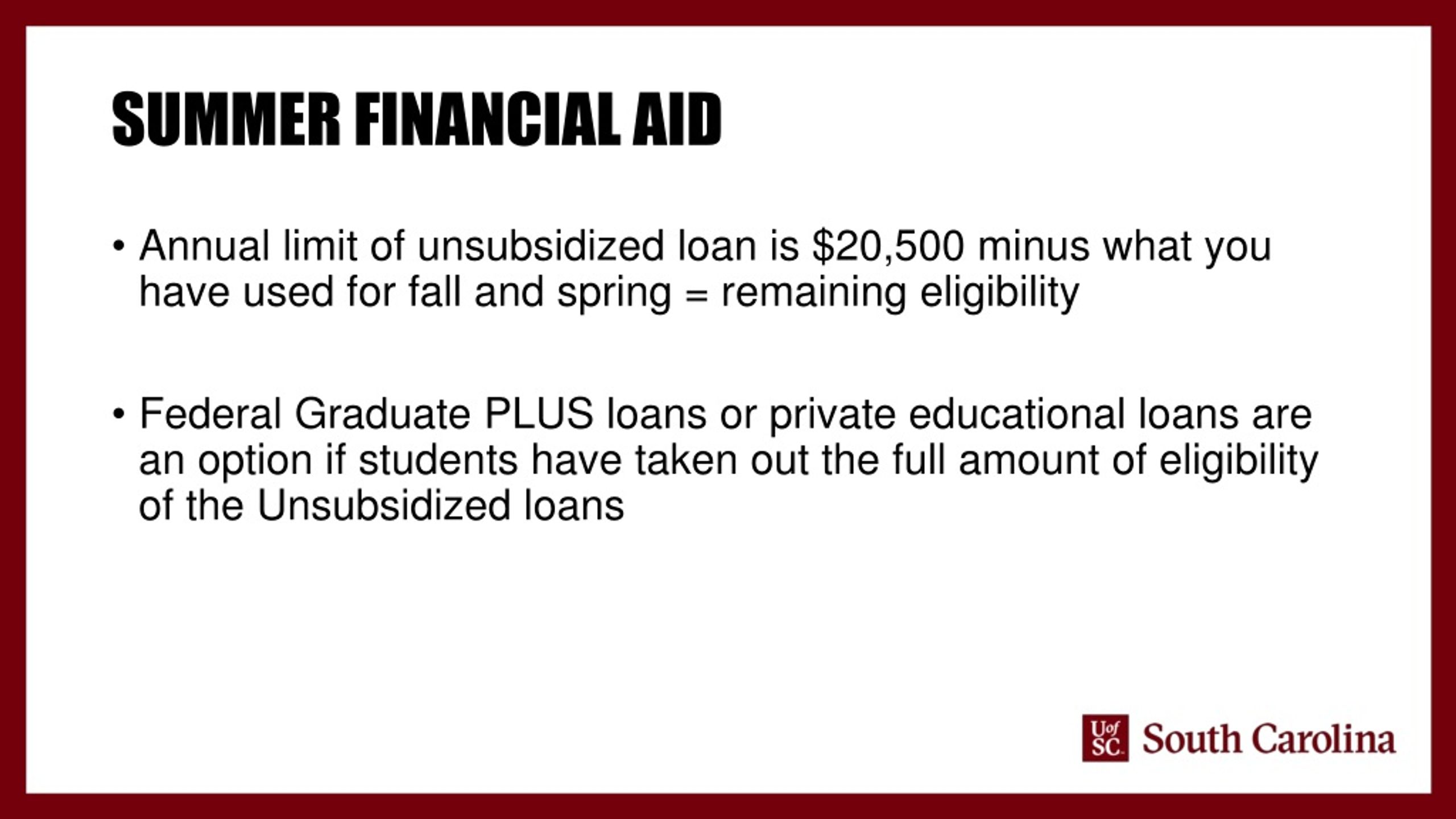 PPT Office of Student Financial Aid and Scholarships PowerPoint