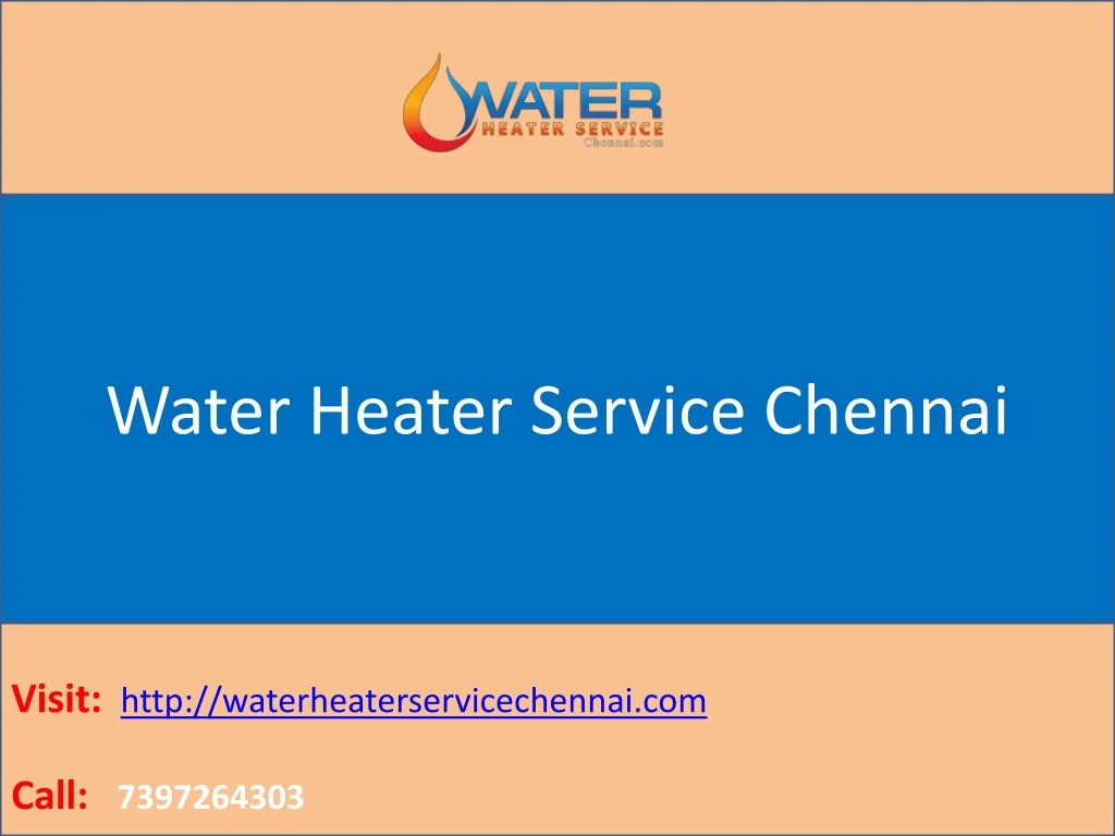 water heater service chennai n.