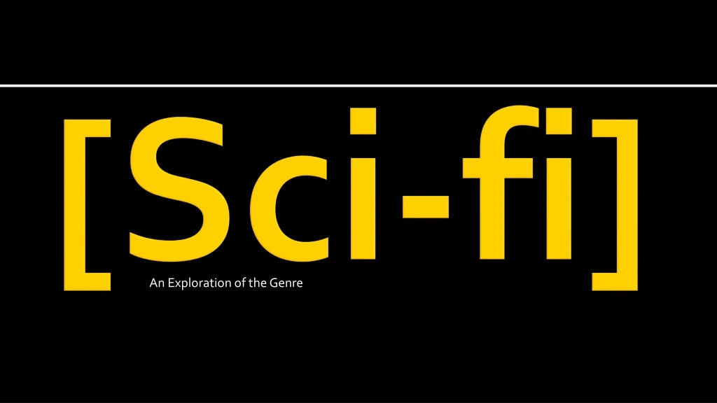 sci fi n.