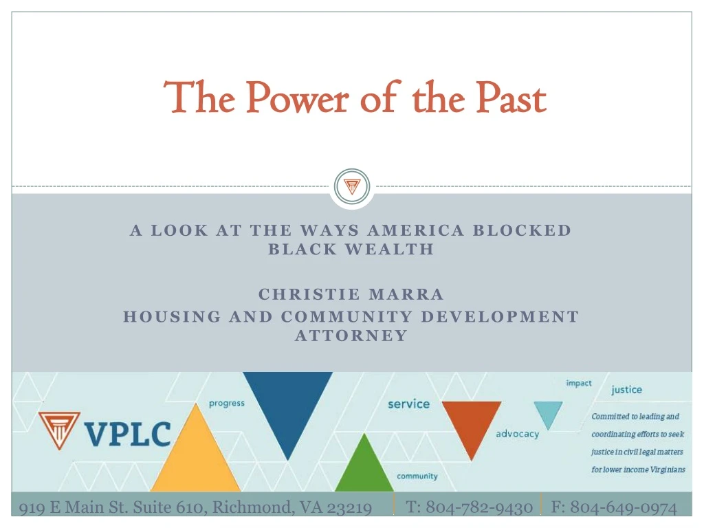 PPT The Power of the Past PowerPoint Presentation, free download ID