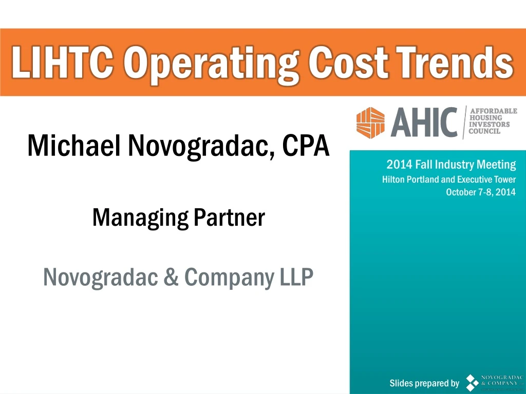 lihtc operating cost trends n.