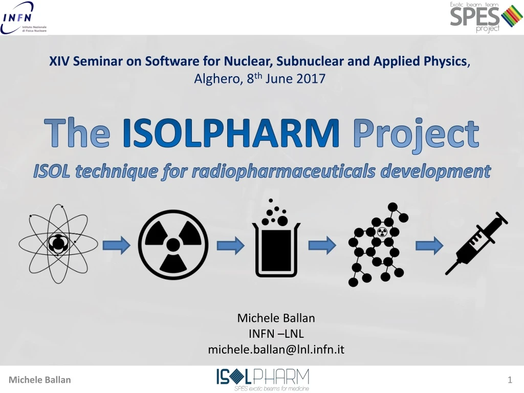 xiv seminar on software for nuclear subnuclear n.
