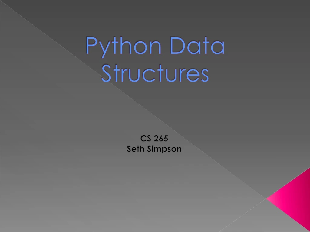 Ppt Python Data Structures Powerpoint Presentation Free Download Id 8810793