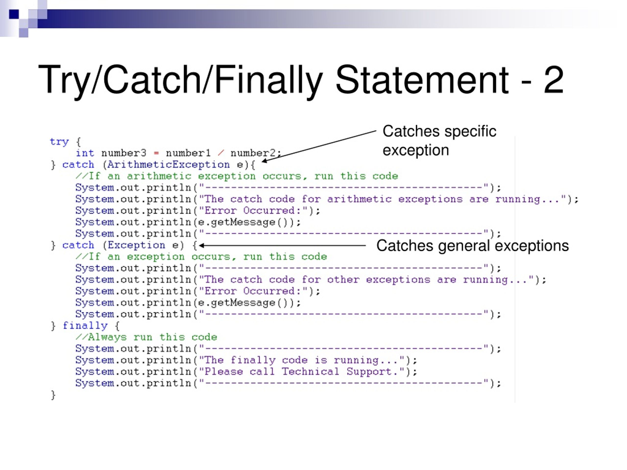 PPT - Error Handling PowerPoint Presentation, Free Download - ID:8813891