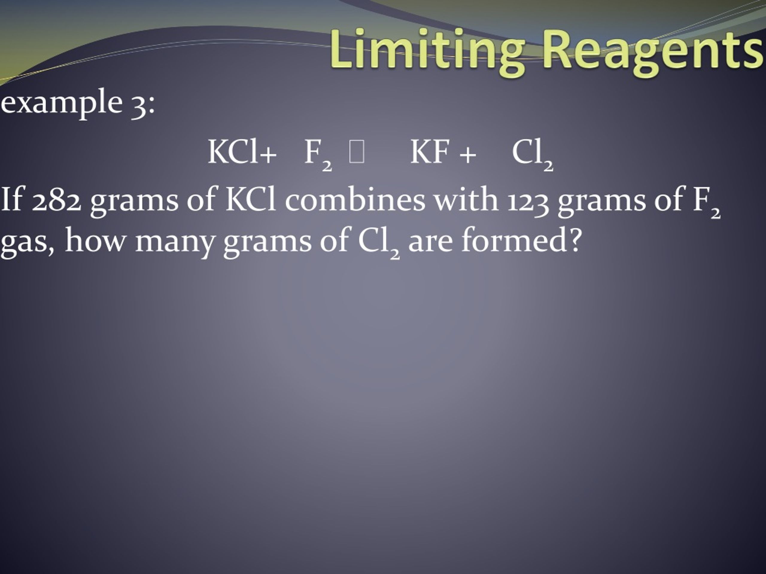 Ppt Limiting Reagents Powerpoint Presentation Free Download Id8815084 9324