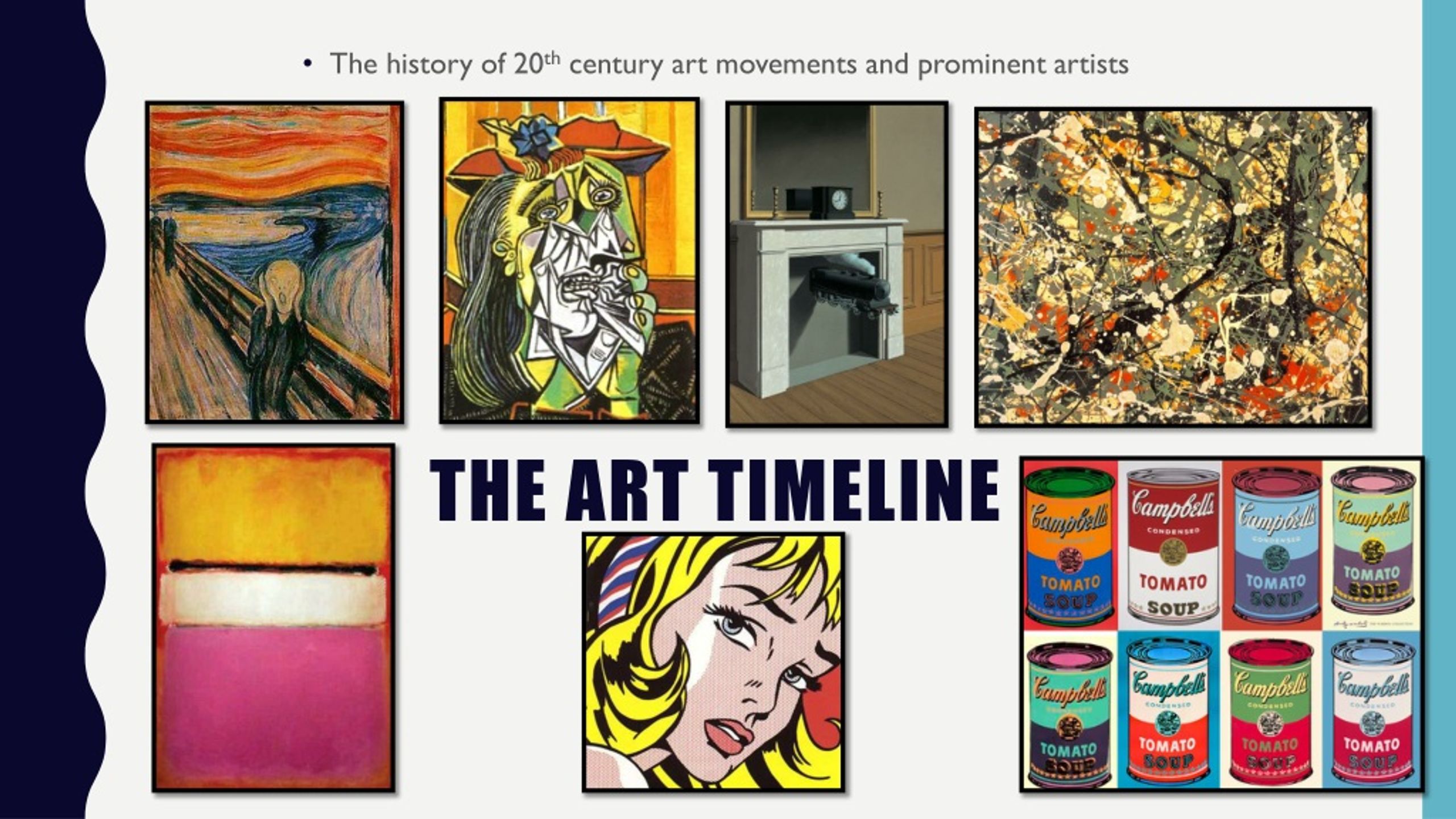 PPT The Art Timeline PowerPoint Presentation Free Download ID 8816002