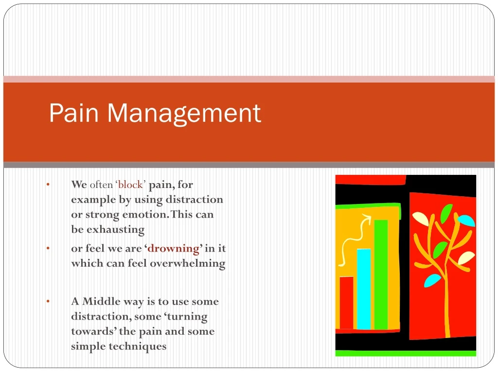 pain management ppt presentation