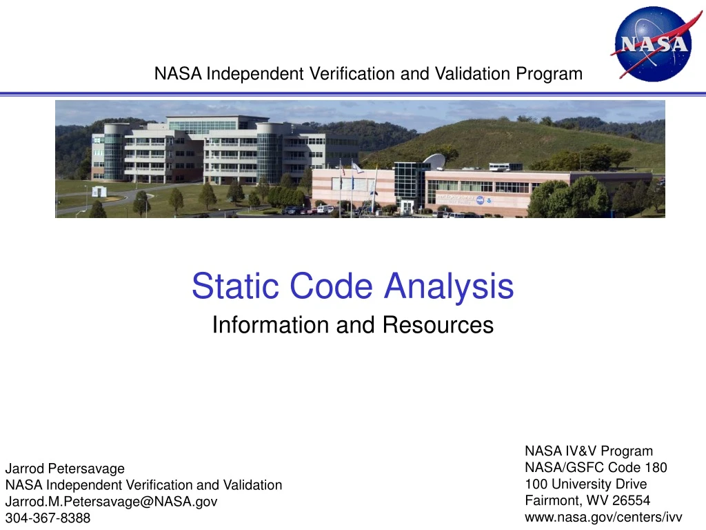 static code analysis n.