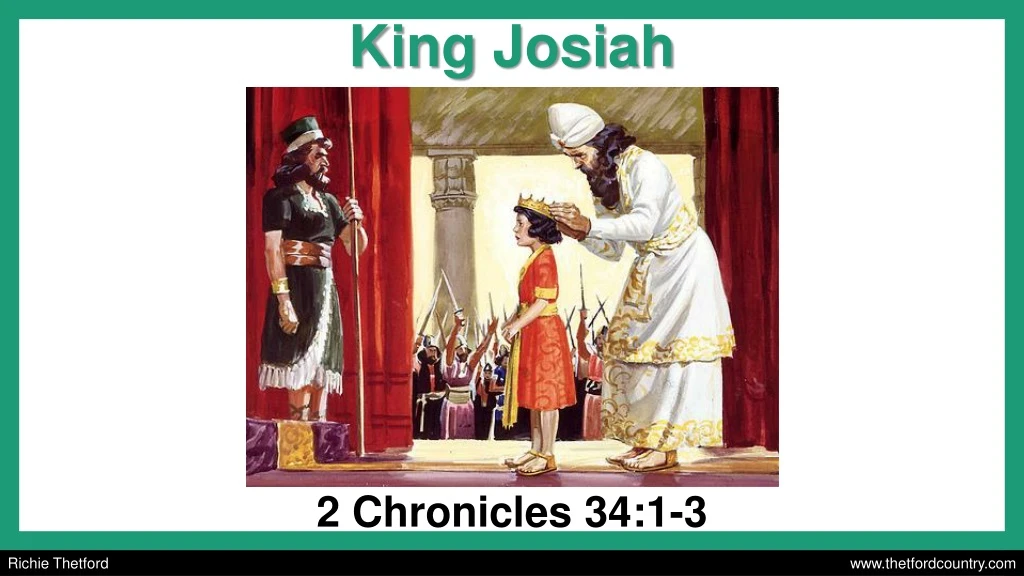 PPT - King Josiah PowerPoint Presentation, free download - ID:8825862