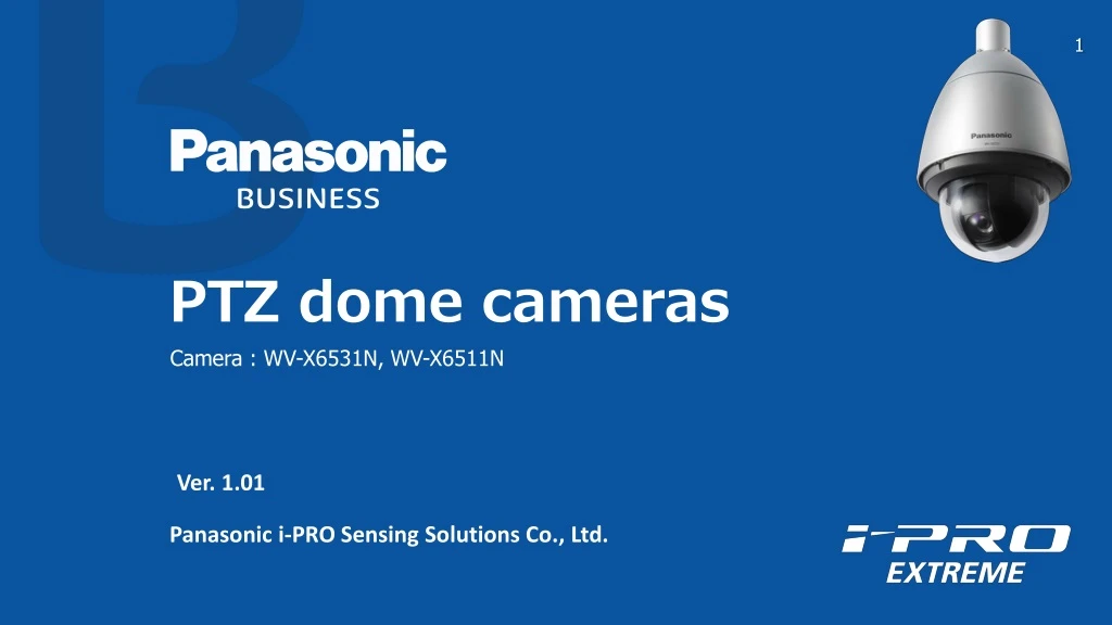 PPT - PTZ dome cameras PowerPoint Presentation, free download - ID:8826022