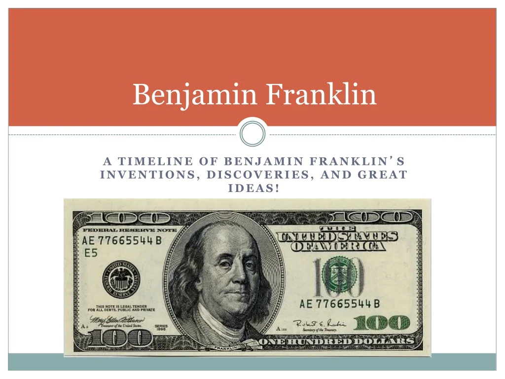 Ppt Benjamin Franklin Powerpoint Presentation Free Download Id 8826329