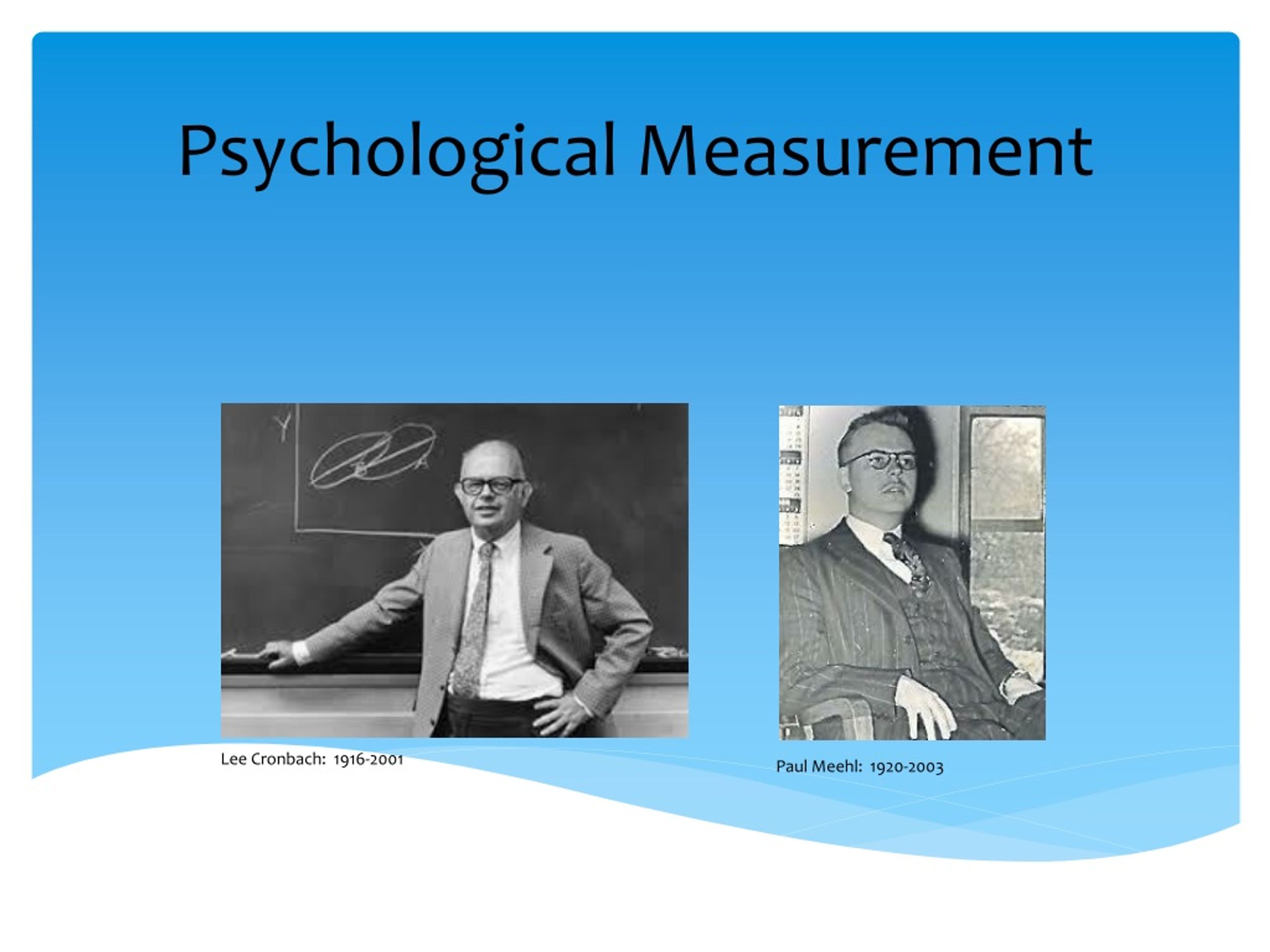 PPT - Psychological Measurement PowerPoint Presentation, Free Download ...