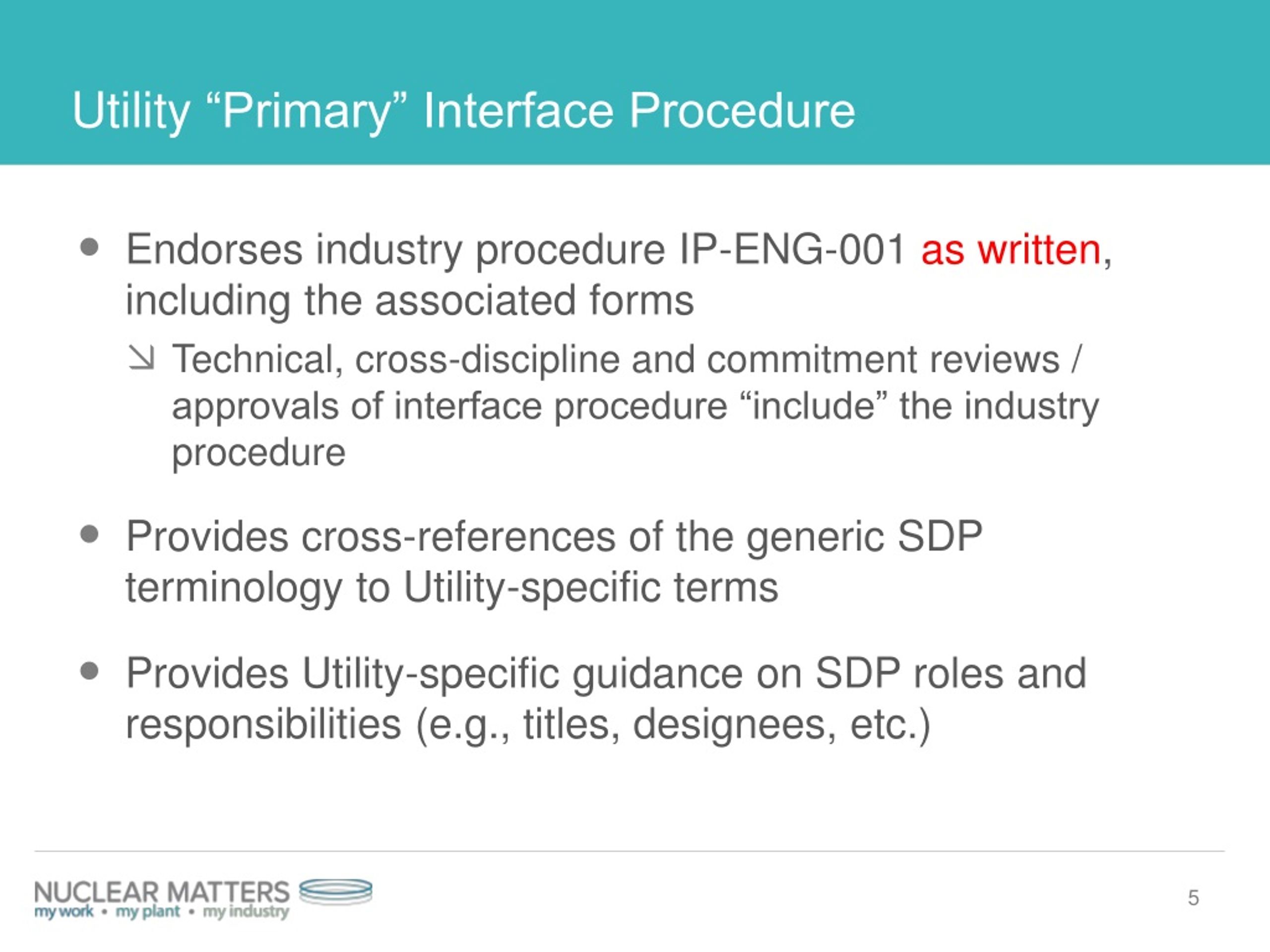 PPT - Standard Design Process (SDP) Interfacing Procedures Ashley ...
