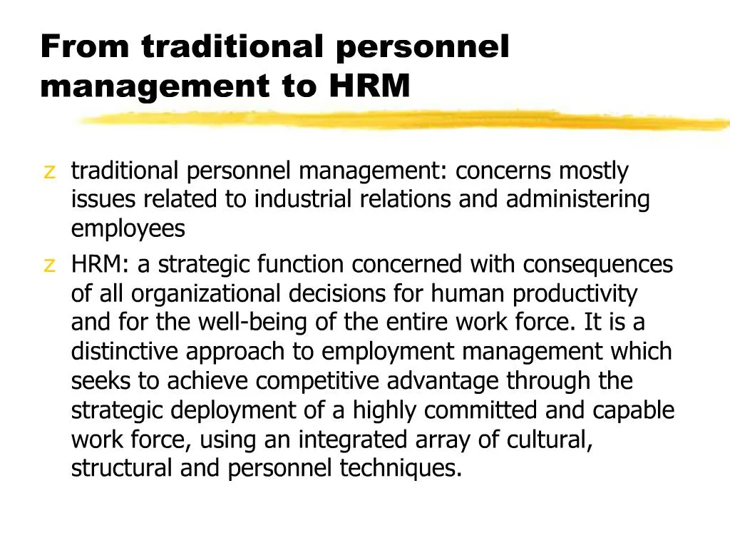 ppt-from-traditional-personnel-management-to-hrm-powerpoint