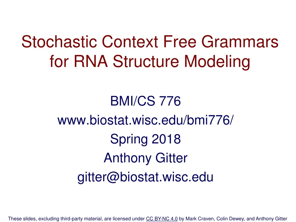 stochastic context-free grammars for trna modeling