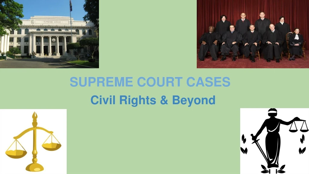 Ppt Supreme Court Cases Powerpoint Presentation Free Download Id8830116 7949