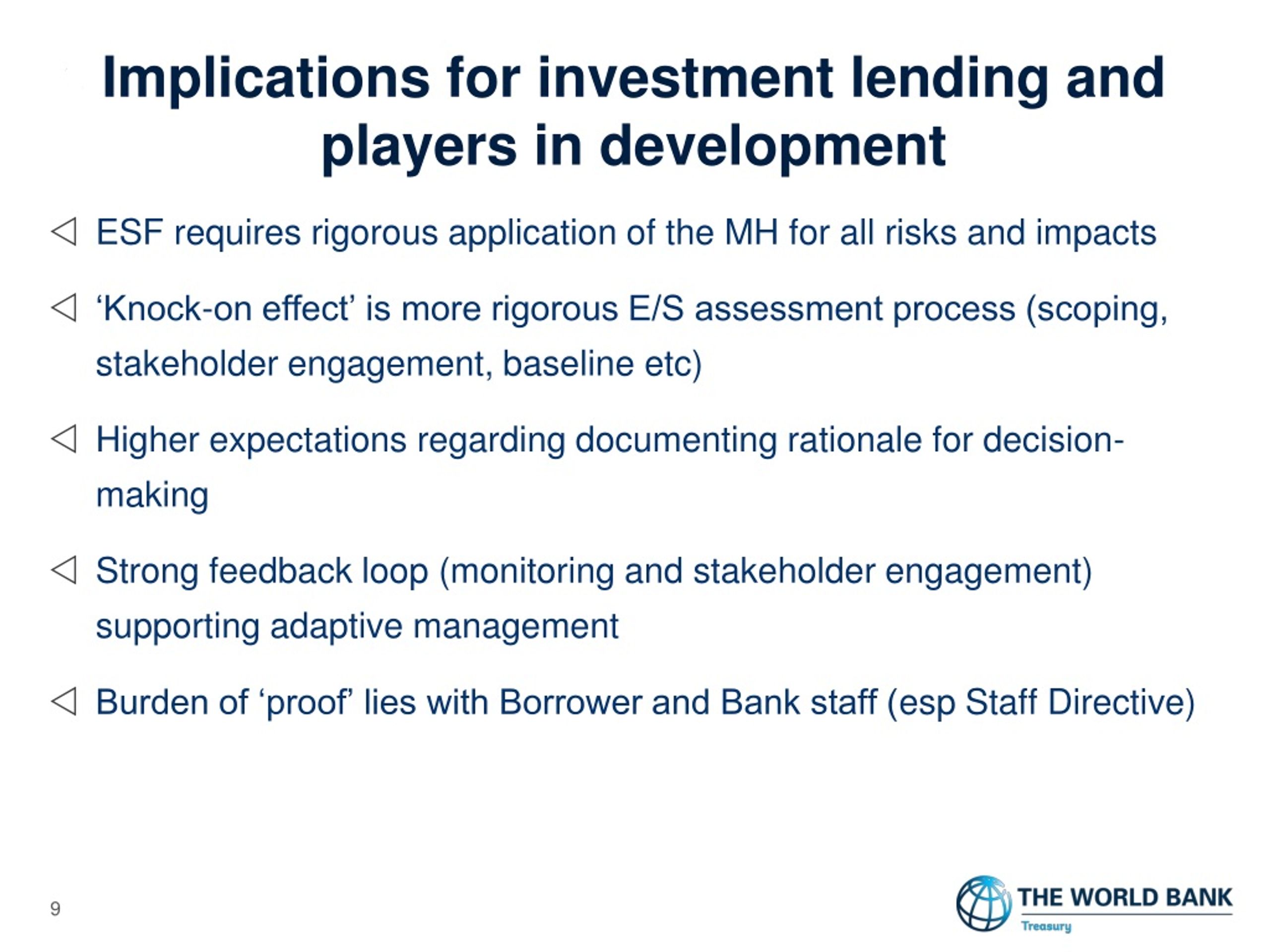 PPT - The Mitigation Hierarchy In The World Bank Environmental & Social ...