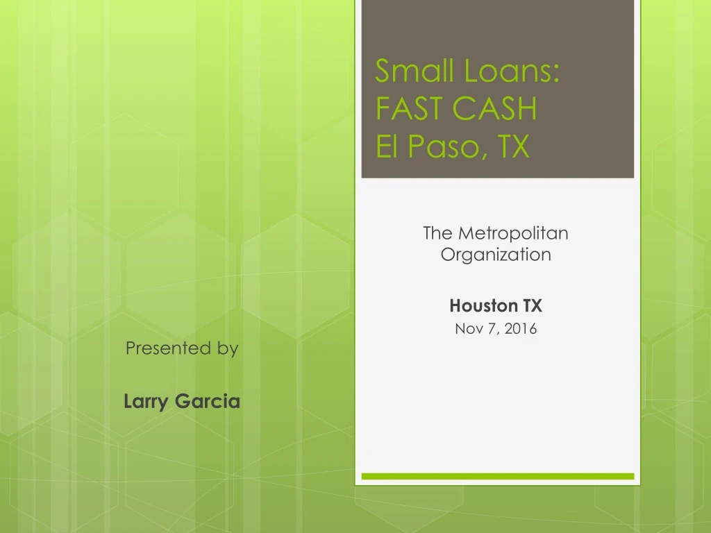 small loans fast cash el paso tx n.